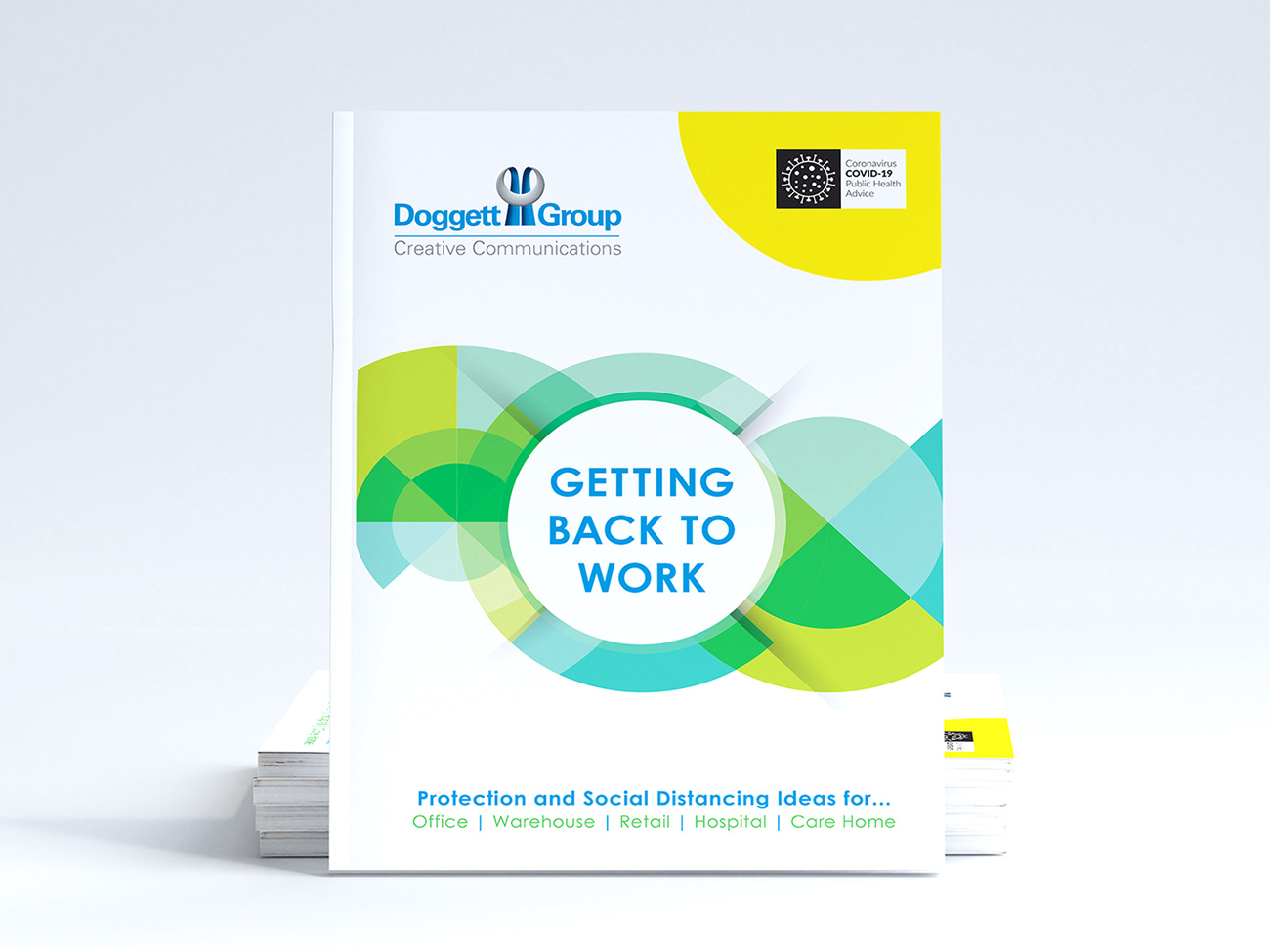 Getting Back to Work with Social Distancing Getting Back to Work Print Brochure
